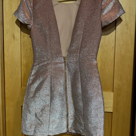 Express Pink Sheath Mini Dress for Cocktail Events - Picture 3 of 4